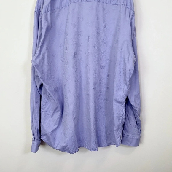 AU NOIR | MEN'S DRESS SHIRT IN LIGHT  LAVENDER - Picture 12 of 14